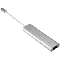 Silverstone SST-EP11S USB 3.1 Gen 1 Type-C to MiniDP/HDMI VGA Adapter