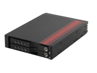  iStar BPN-2535DE-SA 2x3.5inch SATA HDD/SSD 3.5inch Bay Mobile Rack