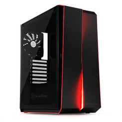 Silverstone SST-RL07B-G  (Black + Tempered Glass Window) ATX/MATX Case 