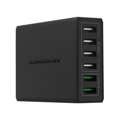 Kingwin K-6U02Q3 6 Port USB Charger (2 Quick Charging Port)