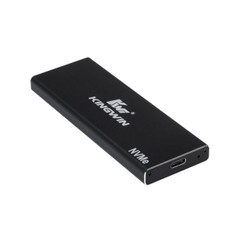 Kingwin KM-U3NGFF-NVE  SuperSpeed USB 3.1 to NGFF M.2 NVMe SSD Enclosure