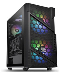 Thermaltake CA-1N2-00M1WN-00 Commander C 31 Dual 200MM ARGB Fans Tempered Glass ATX Mid-Tower Chassis