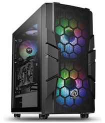 Thermaltake CA-1N4-00M1WN-00 Commander C 33 Dual 200MM ARGB Fans Tempered Glass ATX Mid-Tower Chassis