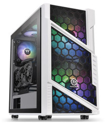 Thermaltake CA-1N2-00M6WN-00 Commander C31 Snow Dual 200MM ARGB Fans Tempered Glass ATX Mid-Tower Chassis