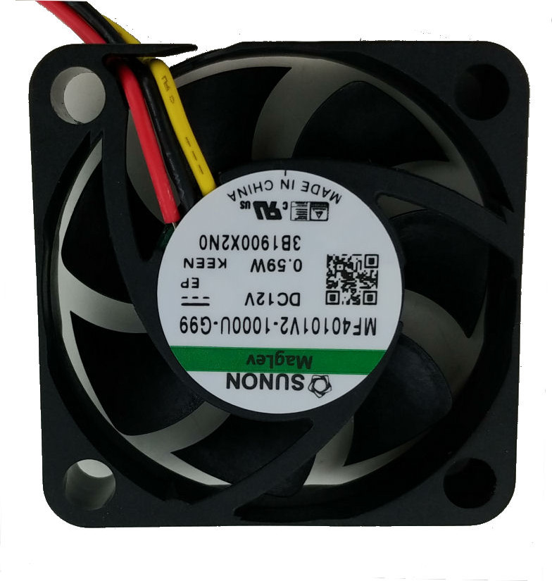 MF40101V2-1000U-G99 40mm x40mm 10mm Vapo Fan, 3Pin