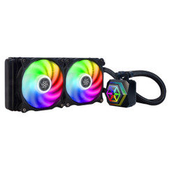 Silverstone SST-PF240-ARGB-V2 Integrated Addressable RGB 2x120mm All-in-One Liquid Cooler