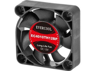 EverCool EC4010TH12BP 40mm x 10mm Dual Ball Bearing PWM Fan, 4Pin PWM