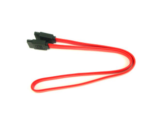 EverCool CB-SATA-24R 24inch SATA Straight to Straight Cable, Red