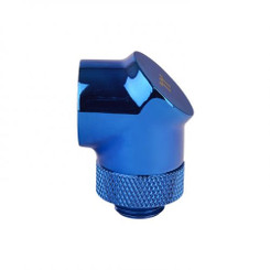 Thermaltake CL-W052-CU00BU-A Pacific G1/4 90 Degree Adapter – Blue (2-Pack Fittings)