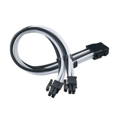 Silverstone SST-PP07E-EPS8BW 1 x EPS 8(4+4)Pin (M) to 1 x EPS 8Pin (F) Cable