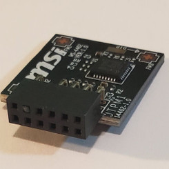 MSI TPM2SPI  TPM2.0 (12Pin, 1 Closed) Module (SPI) MS-4462