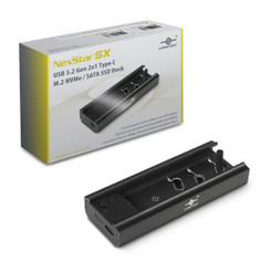 VANTEC NST-D209C3-BK NexStar SX USB3.2 Gen2x1 Type C M.2 NVMe/SATA Dock