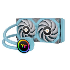 Thermaltake CL-W319-PL12TQ-A TOUGHLIQUID 240 ARGB Sync Turquoise All-In-One Liquid Cooler