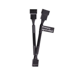 Thermaltake AC-060-CO1OTN-F1 TTMOD PWM Fan 4 Pin Y-Cable (3 Pack)