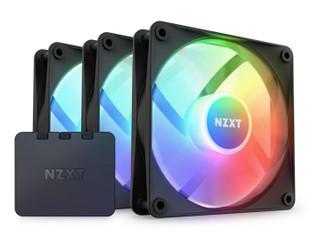 NZXT RF-C12TF-B1 F120 RGB Core 3 X 120mm FAN & Lighting Controller