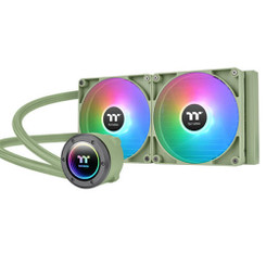 Thermaltake  CL-W375-PL14MG-A TH280 V2 ARGB Sync All-In-One Liquid Cooler - Matcha Green Edition
