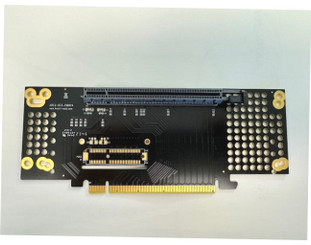 RC2-833-X160V4 Gen4/5 2U PCIe x16 , x16 Right-Angled Female on top to Board Slot6 Fixed Riser Card