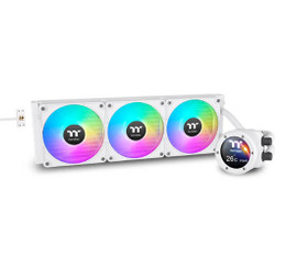 Thermaltake  CL-W426-PL12SW-A TH360 V2 Ultra EX ARGB Sync All-In-One Liquid Cooler - Snow Edition