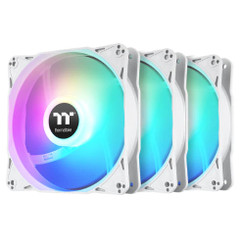 Thermaltake  CL-F205-PL12SW-A LE120 ARGB Sync PC Cooling Fan White (3-Fan Pack)