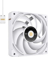 Thermaltake  CL-F171-PL12WT-A TOUGHFAN EX12 Pro High Static Pressure PC Cooling Fan White – Swappable Edition (3-Fan Pack)