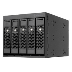 Silverstone SST-FS305B-E 5 x 3.5inch SAS/SATA HDD/SSD 5.25inch Bay Trayless Hot-Swap Cage