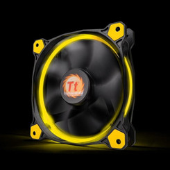 Thermaltake CL-F039-PL14YL-A Riing 14 High Static Pressure Yellow LED Radiator Fan