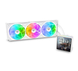 Thermaltake  CL-W476-PL12SW-A TH360 V3 Ultra ARGB Sync AIO Liquid Cooler - Snow Edition