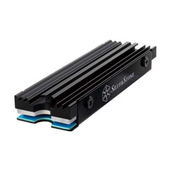 Silverstone SST-TP07B Ultra Slim-Profile Aluminum Alloy M.2 SSD Cooling Kit