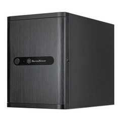 Silverstone SST-CS240 4-Bay U.2 Tri-Mode Hot-Swap High-Performance Mini-ITX NAS Chassis