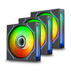 Thermaltake CL-F245-PL12SW-A SWAFAN 120 EX INFINITY ARGB Sync PC Cooling Fan (3-Fan Pack)