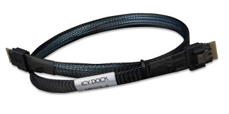 Icy Dock MB323L-B  0.5m SlimSAS 4i SFF-8654 to SlimSAS 4i SFF-8654