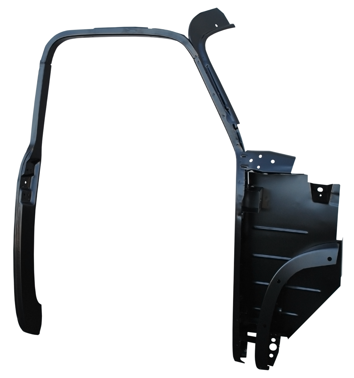 1947-51 GM truck complete outer door frame assembly with kick panel