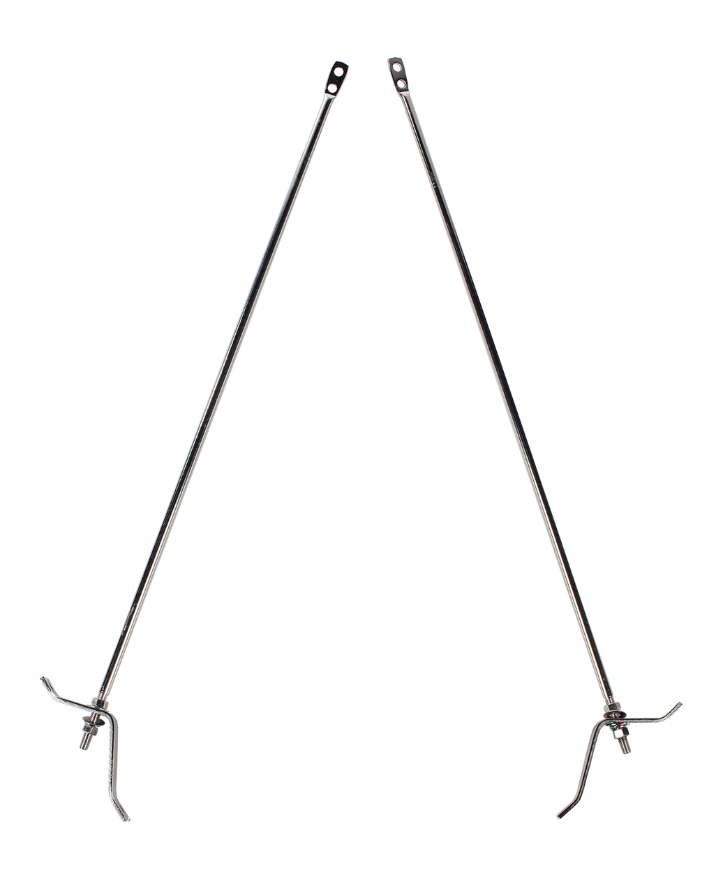 1947-54 GM Truck firewall to fender brace set stainless