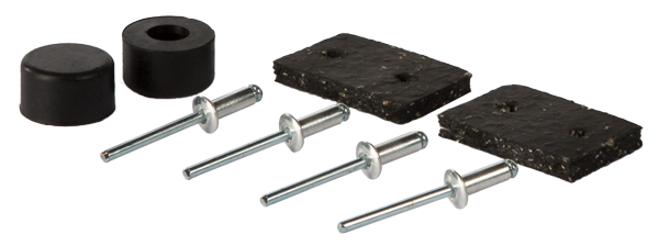 1960-61 GM Truck Hood Bumper kit 8 pcs