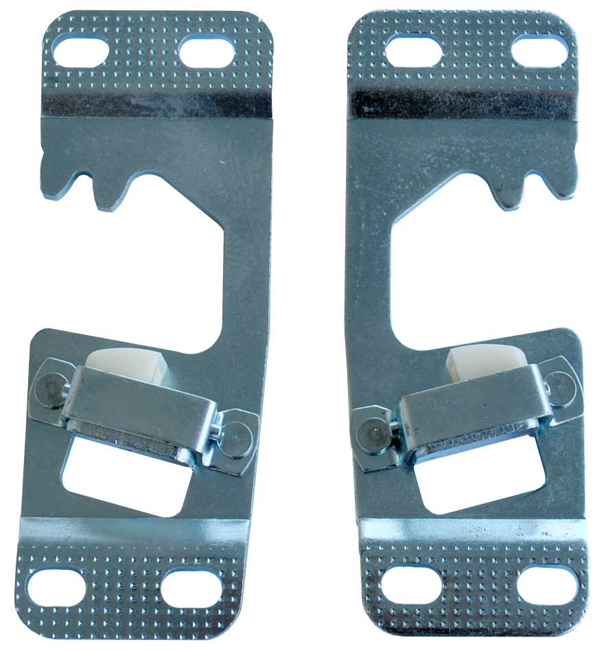 1964-66 C10 door striker plate set