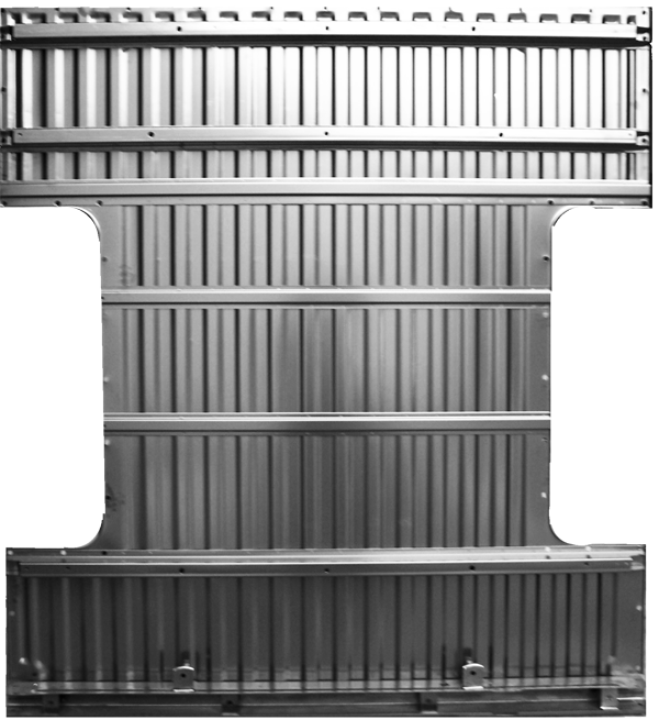 1967-72 C10 bed floor assembly shortbed