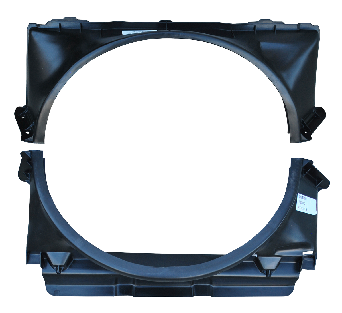 1981-91 GM Truck fan shroud 2 pc set