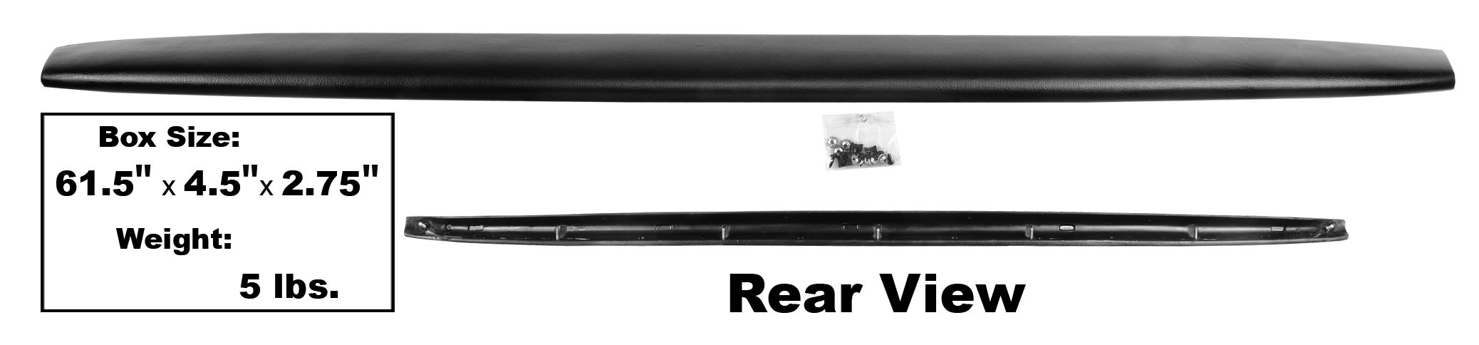 1967-72 C10 dash pad black