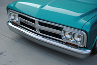 1967-70 C-10 custom smoothie front bumper chrome