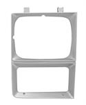 1983-84 GM truck headlight bezel single