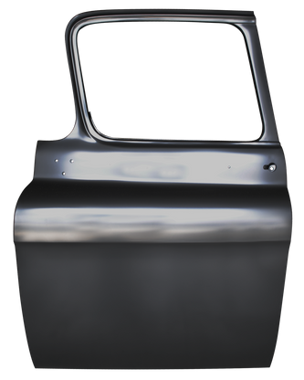 This 2nd Series door shell, driver's side fits 55-59 Chevrolet and GMC trucks