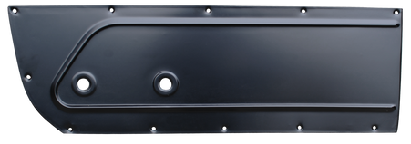 This driver's side inner door panel fits 55-59 Chevrolet and GMC trucks