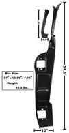 This A pillar frame fits 1955-59 Chevy and GMC trucks