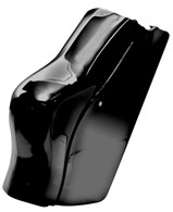 This black grille nose bar fits 1954-55 Chevrolet trucks
