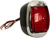 This passenger side LED tail lamp assembly with black housing fits 1940-53 Chevrolet and GMC trucks
