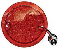 This LED tail lamp lens fits 1960-66 Chevrolet and GMC stepside trucks.
