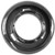 This interior door handle trim washer comes in black and fits 1947-87 Chevrolet and GMC trucks.
