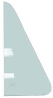 This green vent window glass fits passengers and drivers side of 1964-66 Chevrolet and GMC trucks.