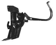 This hood latch assembly fits 1963 Chevrolet Impalas.
