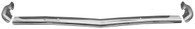 This 3 piece chrome front bumper fits 1965 Chevrolet Impalas.